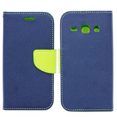 TakeMe Fancy Diary Book Case Xiaomi Mi 9 Чехол-книжка со стендом Синий/Светло Зеленый цена и информация | Чехлы для телефонов | pigu.lt