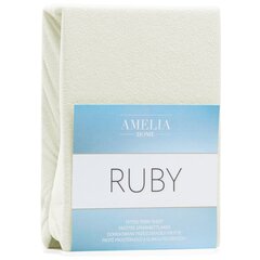 AmeliaHome махровая простыня с резинкой Ruby, 220x200 см цена и информация | Простыни | pigu.lt