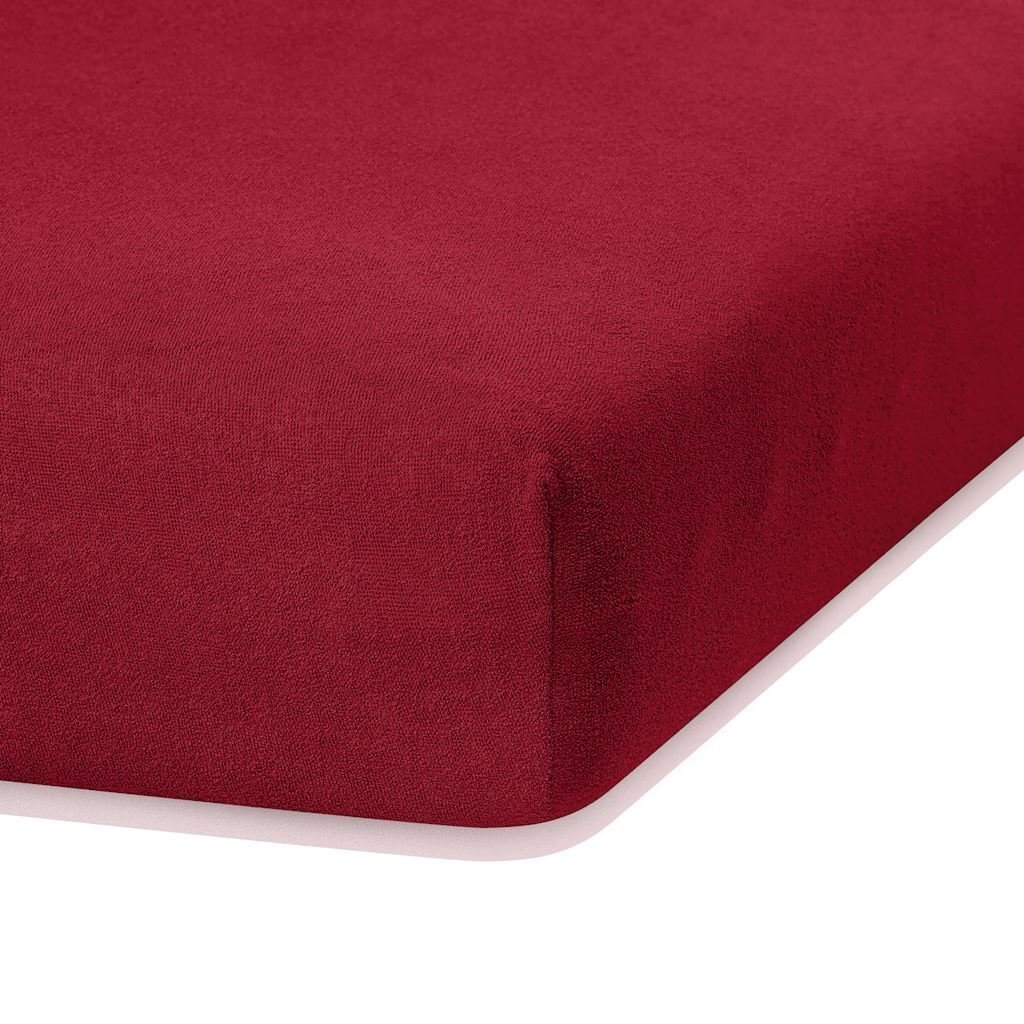 AmeliaHome frotinė paklodė su guma Ruby, 200x200 cm kaina ir informacija | Paklodės | pigu.lt