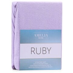 AmeliaHome махровая простыня с резинкой Ruby, 240x220 см цена и информация | Простыни | pigu.lt