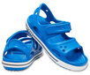 Basutės vaikams Crocs™ Crocband II Sandal, Bright Cobalt/Charcoal kaina ir informacija | Basutės vaikams | pigu.lt