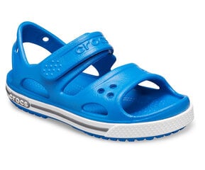 Basutės vaikams Crocs™ Crocband II Sandal, Bright Cobalt/Charcoal kaina ir informacija | Basutės vaikams | pigu.lt