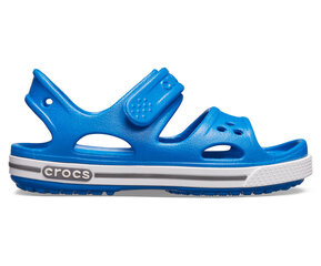 Детские сандалии Crocs™ Crocband II Sandal, Bright Cobalt/Charcoal цена и информация | Детские сандали | pigu.lt