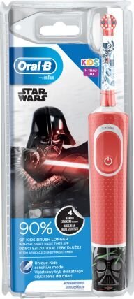 Oral-B D100 StarWars kaina ir informacija | Elektriniai dantų šepetėliai | pigu.lt