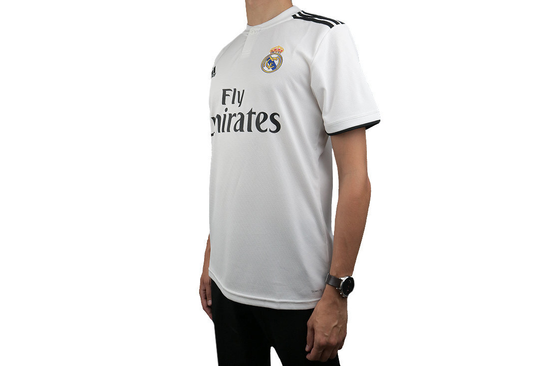 Marškinėliai vyrams Adidas Real Madrid Balta 1819, balti kaina ir informacija | Vyriški marškinėliai | pigu.lt