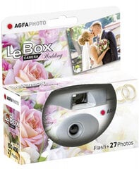 Фотокамера Agfa LeBox Wedding Flash 400 цена и информация | Мгновенные фотоаппараты | pigu.lt