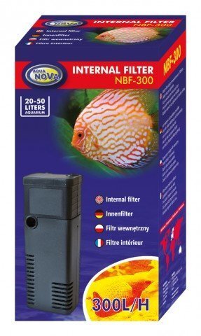 AQUA NOVA vidinis filtras akvariumui 300l/h kaina ir informacija | Akvariumai ir jų įranga | pigu.lt