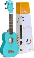 Soprano ukulelė + dėklas Stagg US-OCEAN kaina ir informacija | Gitaros | pigu.lt