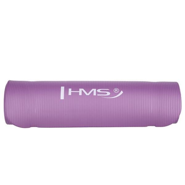 Gimnastikos kilimėlis HMS NBR YM03 183x61x1 cm, violetinis kaina ir informacija | Kilimėliai sportui | pigu.lt