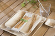 Maku bambukinių šakučių rinkinys, 10 vnt kaina ir informacija | Vienkartiniai indai šventėms | pigu.lt