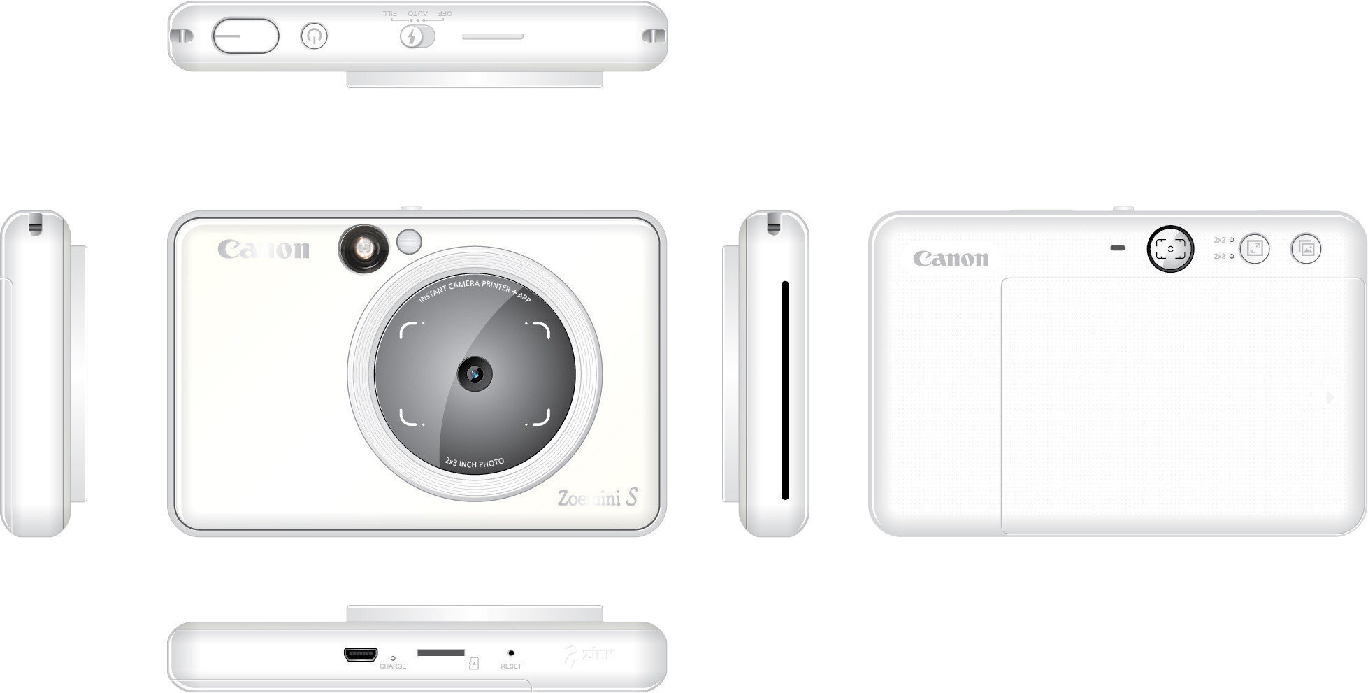 Momentinis fotoaparatas Canon Zoemini S kaina ir informacija | Momentiniai fotoaparatai | pigu.lt