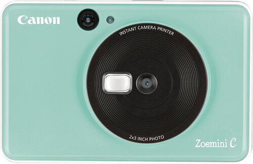 Canon Zoemini C (Mint Green) + 10 photo sheets kaina ir informacija | Momentiniai fotoaparatai | pigu.lt