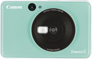 Canon Zoemini C (Mint Green) + 10 photo sheets цена и информация | Canon Мобильные телефоны, Фото и Видео | pigu.lt