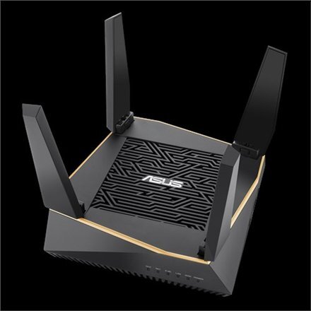 WLAN rout 6100Mb Asus RT-AX92U AX6100 AiMesh цена и информация | Maršrutizatoriai (routeriai) | pigu.lt