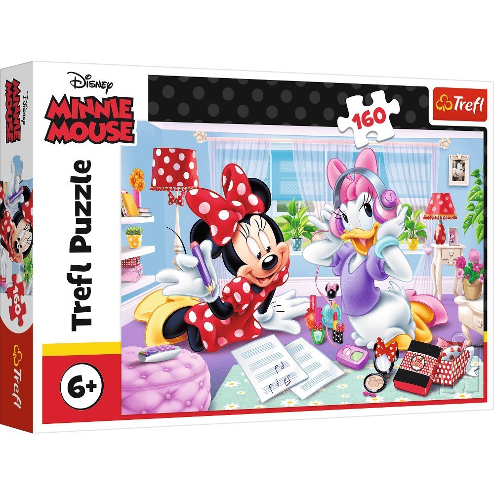 Dėlionė Trefl Disney Peliukė Minė Minnie Mouse, 160 d. kaina ir informacija | Dėlionės (puzzle) | pigu.lt