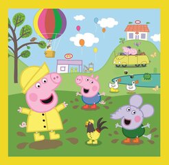 Dėlionių rinkinys Trefl Kiaulytė Pepa (Peppa Pig ) 3 in 1, 20+50+36 d. kaina ir informacija | Dėlionės (puzzle) | pigu.lt