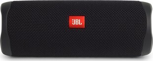 JBL Flip 5, черный цена и информация | Аудиоколонки | pigu.lt