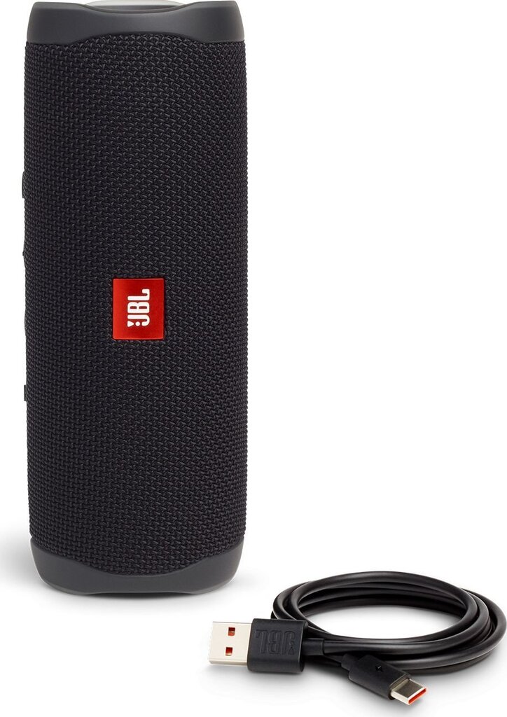 JBL Flip 5 JBLFLIP5BLKEU цена и информация | Garso kolonėlės | pigu.lt