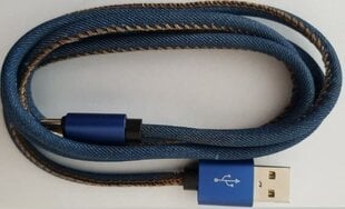 Gembird CC-USB2J-AMmBM-1M-BL цена и информация | Кабели и провода | pigu.lt