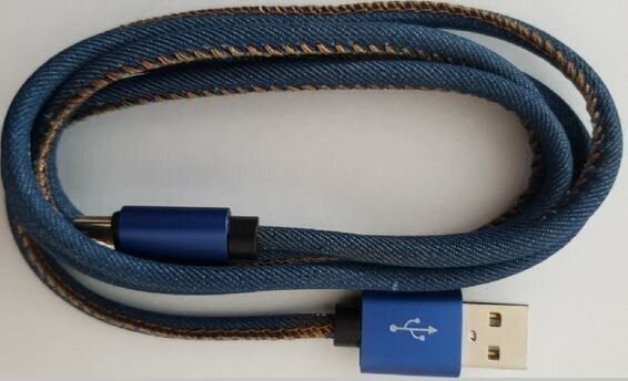 Gembird CC-USB2J-AMmBM-1M-BL цена и информация | Kabeliai ir laidai | pigu.lt