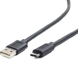 Gembird CC-USB2-AMCM-1M, USB-A/USB-C, 1 m kaina ir informacija | Kabeliai ir laidai | pigu.lt