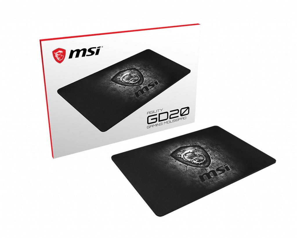 MSI GD20, juodas kaina ir informacija | Pelės | pigu.lt