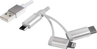 Logilink USB 2.0 cable, USB-A цена и информация | Кабели и провода | pigu.lt