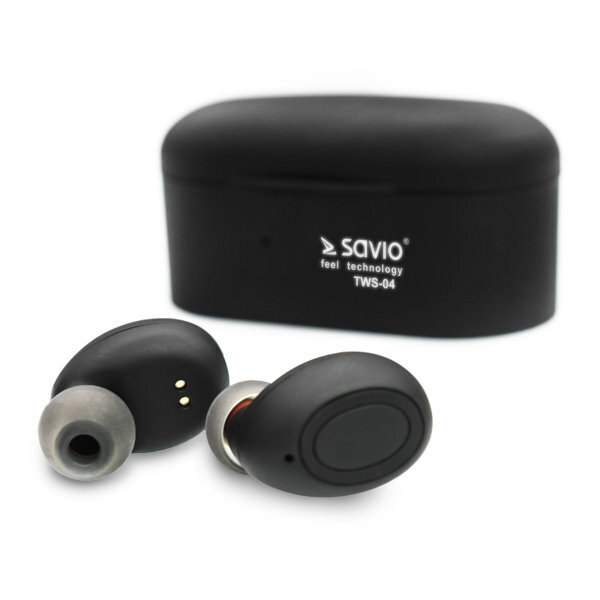 Savio TWS-04 Bluetooth kaina ir informacija | Ausinės | pigu.lt