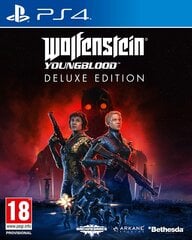 Wolfenstein Youngblood Deluxe Edition PS4 цена и информация | Bethesda Компьютерная техника | pigu.lt