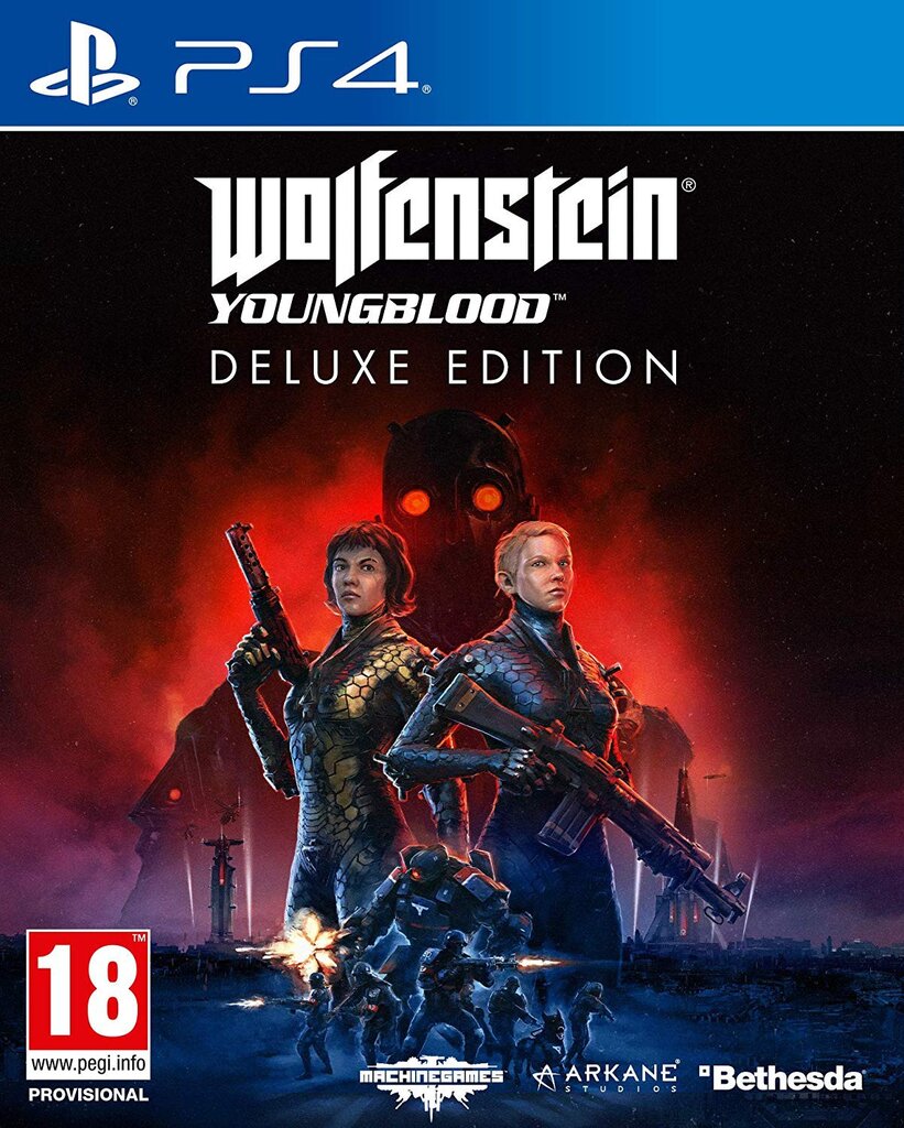 Wolfenstein Youngblood Deluxe Edition PS4 цена и информация | Kompiuteriniai žaidimai | pigu.lt