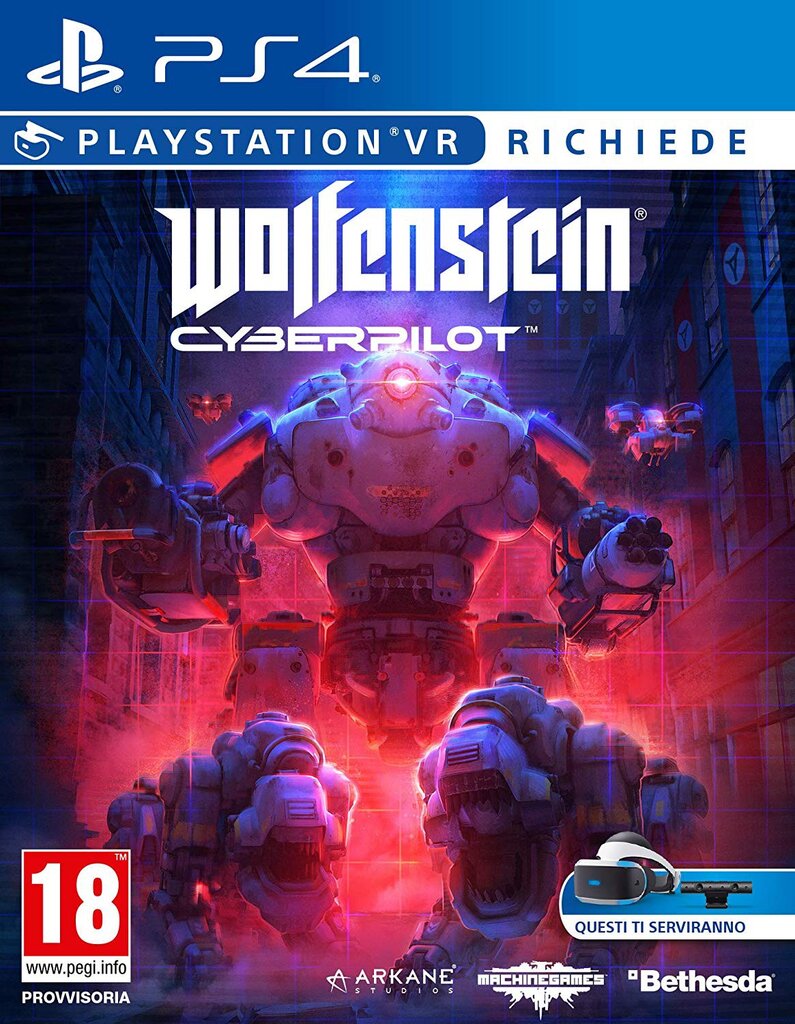 Wolfenstein Cyberpilot VR PS4 kaina ir informacija | Kompiuteriniai žaidimai | pigu.lt