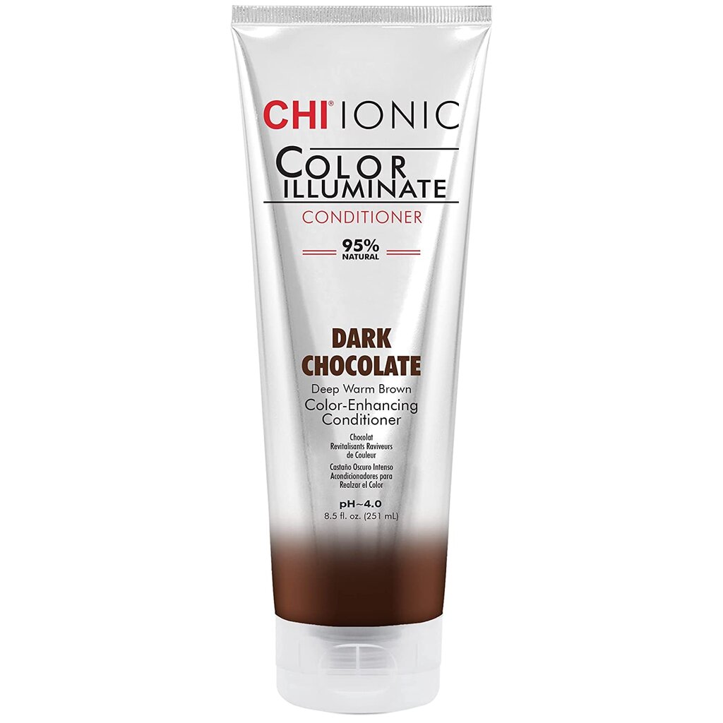 Dažomasis kondicionierius rudiems plaukams CHI Color Illuminate Dark Chocolate 251 ml kaina ir informacija | Balzamai, kondicionieriai | pigu.lt