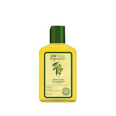 Масло для волос и тела CHI Olive Organics Olive & Silk 251 мл цена и информация | Средства для укрепления волос | pigu.lt