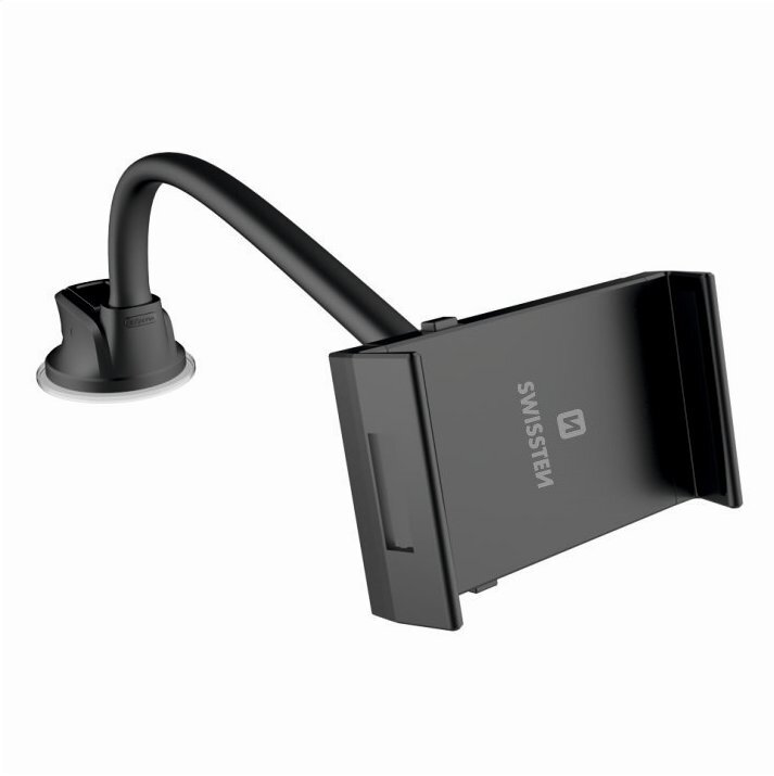 Swissten S-Grip T1-HK Universal Car CD / Radio Holder For Tablets / Phones / GPS Black kaina ir informacija | Telefono laikikliai | pigu.lt