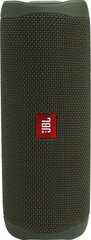 JBL Flip 5, tamsiai зеленый цена и информация | Аудиоколонки | pigu.lt