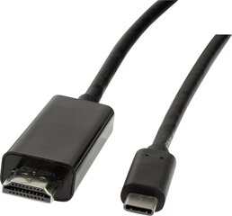 Кабель LogiLink UA0330 USB-C 3.2 (М) - HDMI (M), 3 м цена и информация | Кабели для телефонов | pigu.lt