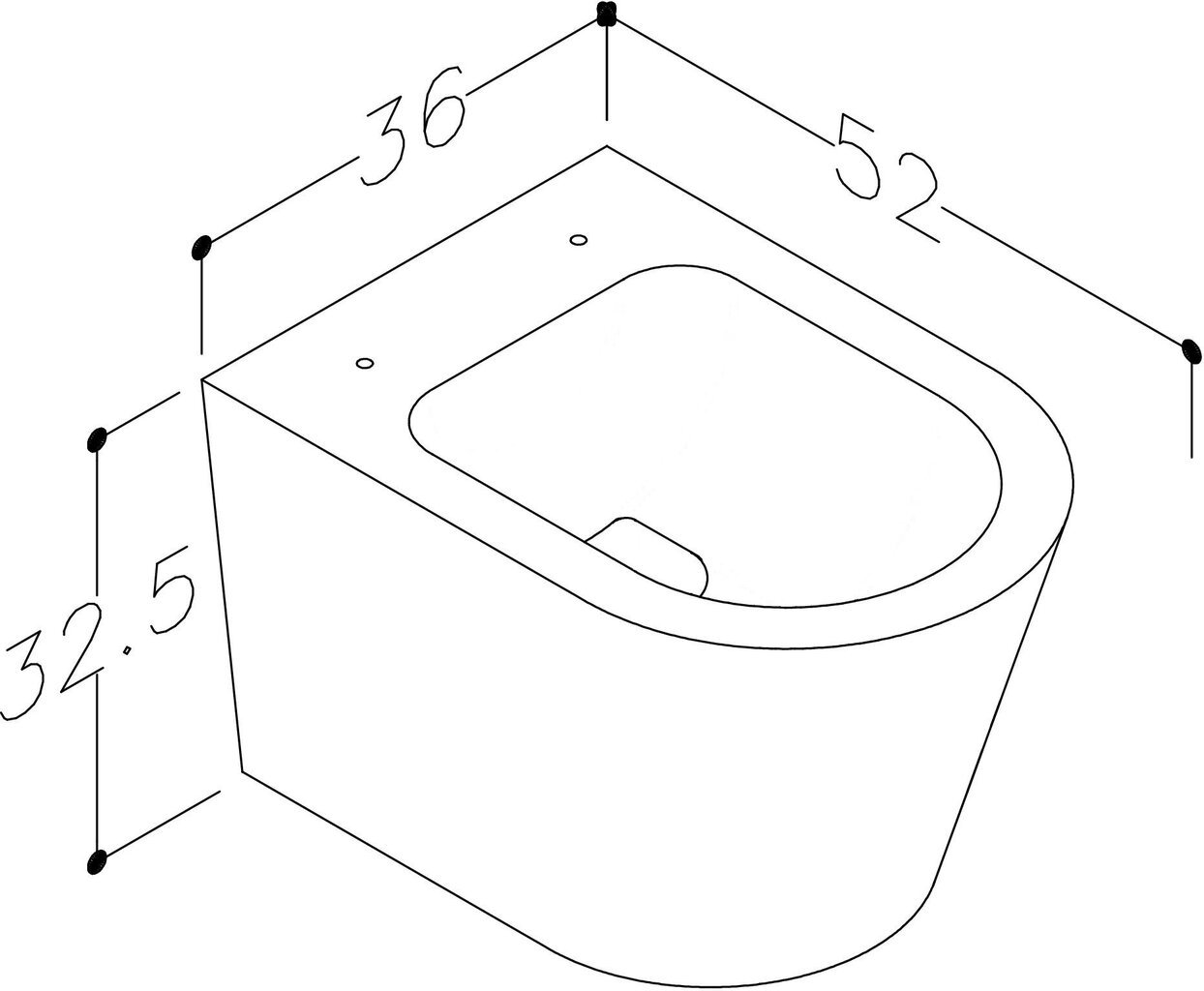 Kamė Belbo W611 Rimless pakabinamas unitazas kaina ir informacija | Klozetai | pigu.lt