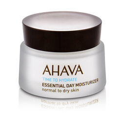  Дневной крем Ahava Essentials Time To Hydrate 50 мл цена и информация | Кремы для лица | pigu.lt