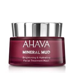 Осветляющая и увлажняющая маска для лица Ahava Mineral Mud 50 мл цена и информация | Маски для лица, патчи для глаз | pigu.lt