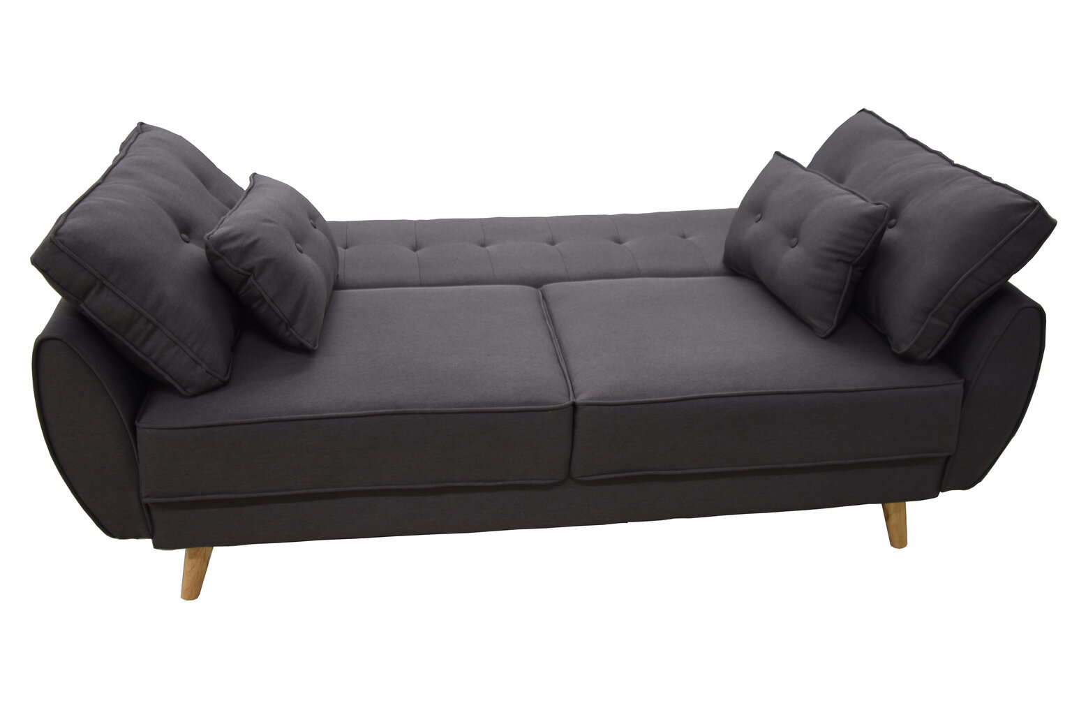 Sofa NORE Stuart, ruda цена и информация | Sofos | pigu.lt