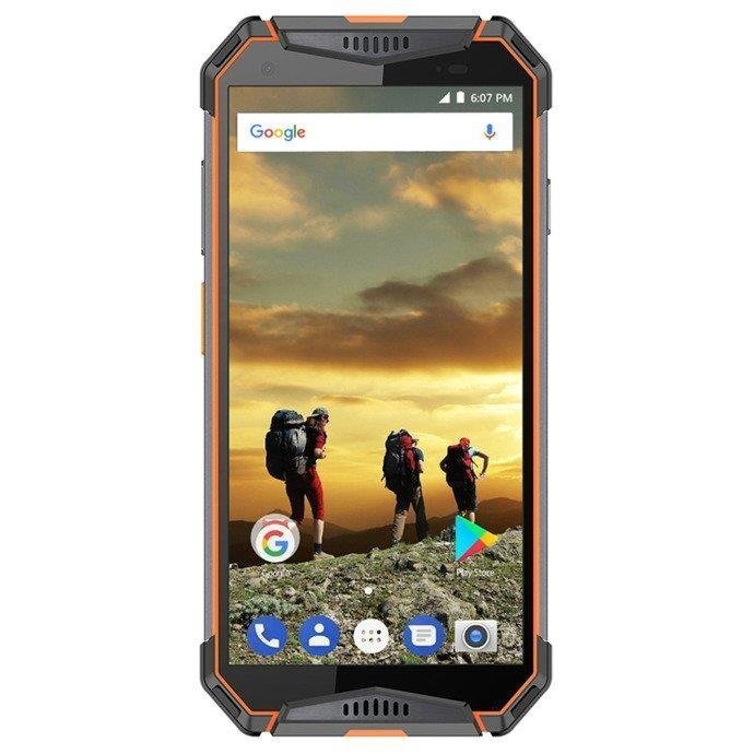 UleFone Armor 3, 64GB, Dual Sim Black/Orange цена и информация | Mobilieji telefonai | pigu.lt