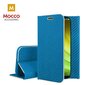 Mocco Carbon Leather Book Case For Samsung A205 Galaxy A20 / A305 Galaxy A30 Blue kaina ir informacija | Telefono dėklai | pigu.lt