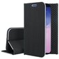 Mocco Carbon Leather Book Case For Samsung A405 Galaxy A40 Black kaina ir informacija | Telefono dėklai | pigu.lt