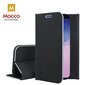 Mocco Carbon Leather Book Case For Samsung A405 Galaxy A40 Black kaina ir informacija | Telefono dėklai | pigu.lt