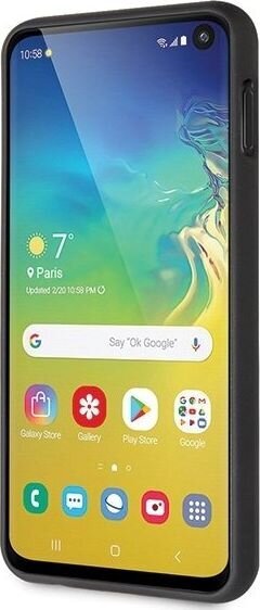 Guess GUHCS10LHYMABK skirtas Samsung Galaxy S10e, juodas цена и информация | Telefono dėklai | pigu.lt