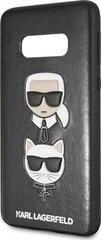 Telefono dėklas Karl Lagerfeld KLHCS10LKICKCSBK Samsung Galaxy S10e kaina ir informacija | Telefono dėklai | pigu.lt