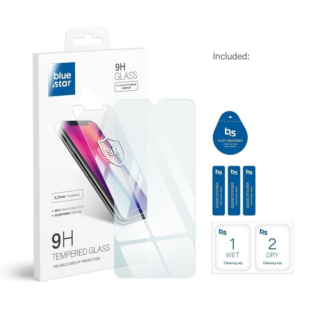 Blue Star Samsung Galaxy A20e kaina ir informacija | Apsauginės plėvelės telefonams | pigu.lt