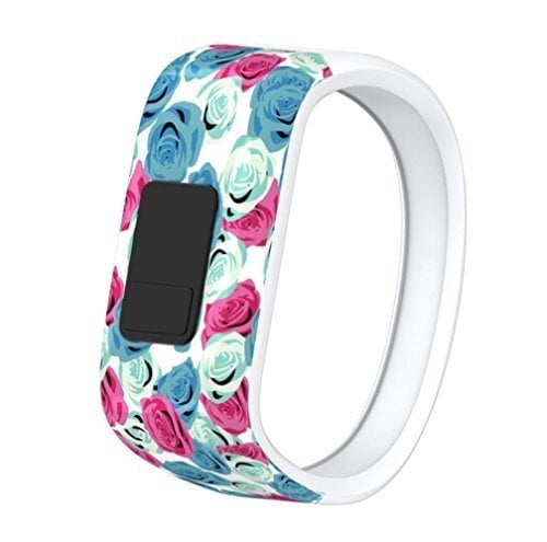 Garmin vívofit® jr. Real Flower kaina ir informacija | Išmaniosios apyrankės (fitness tracker) | pigu.lt