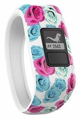 Смарт-браслет Garmin Vivofit Junior, Real Flower цена и информация | Фитнес-браслеты | pigu.lt