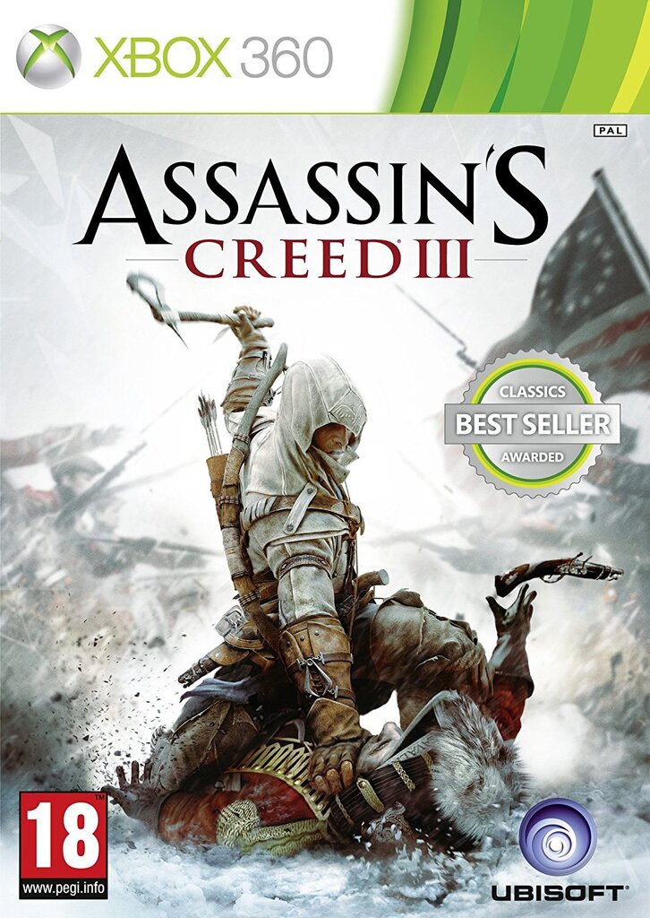 Xbox 360 Assassin's Creed III - Xbox One Compatible цена и информация | Kompiuteriniai žaidimai | pigu.lt